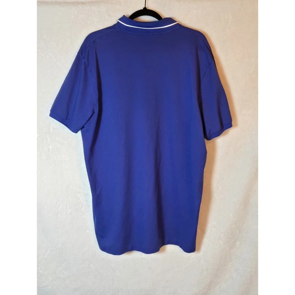 Vintage‎ Ralph Lauren Shirt Men 2XL Purple Polo Big Pony Golf Preppy Pima Cotton